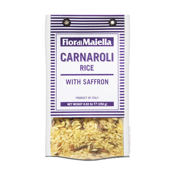 Fior Di Maiella Carnaroli Rice with Saffron, 8.8 oz (250 g)