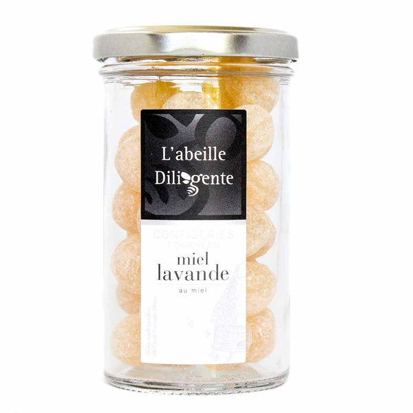 Lavender Honey Candy French Honey-Filled Drops by L'Abeille Diligente 5.3 oz (150 g)