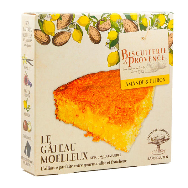 Biscuiterie de Provence Lemon Almond Cake, 8.47oz (240g)