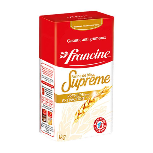 Francine Supreme Lump-Free T45 Flour, 35.2 oz (1kg)