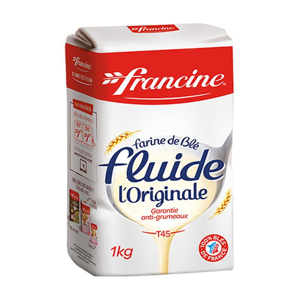 Francine French Fluide Flour, Lump-Free T45, 35.2 oz (1kg)