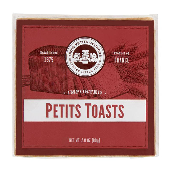 Petit Mini Toast by Three Little Pigs, 2.8 oz (80 g)