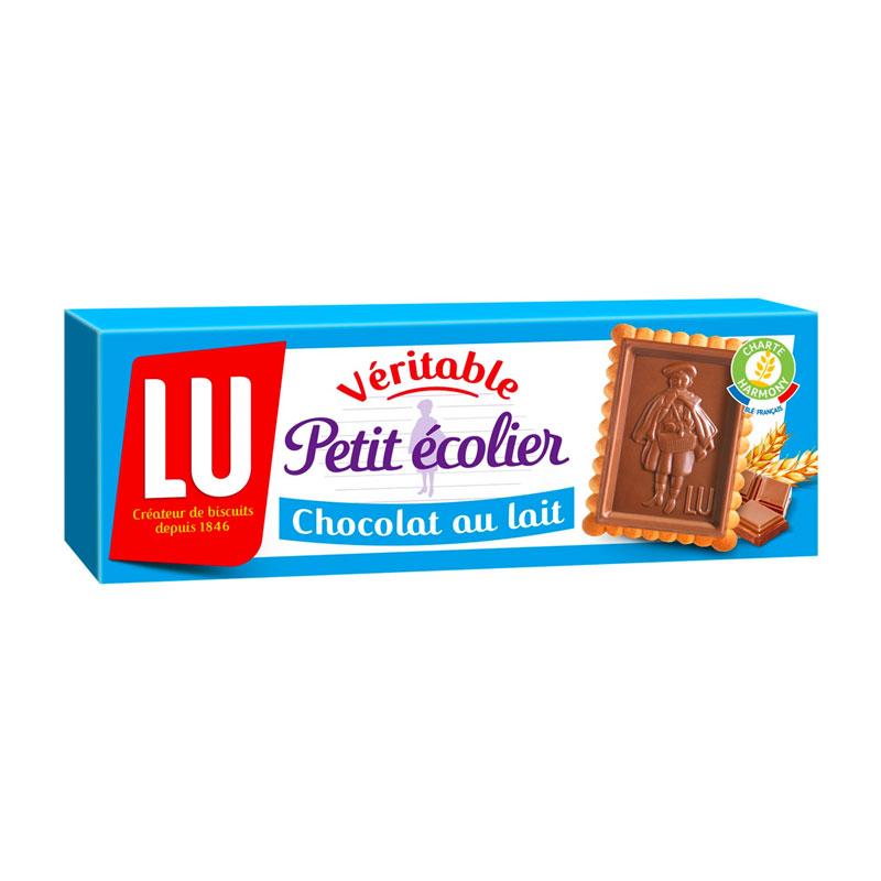 LU Cookies Petit Ecolier Milk Chocolate Biscuits, 5.3 oz (150 g)