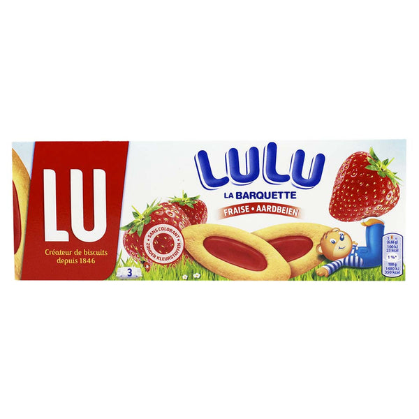 LU Cookies Barquette Strawberry, 4.2 oz (120 g)