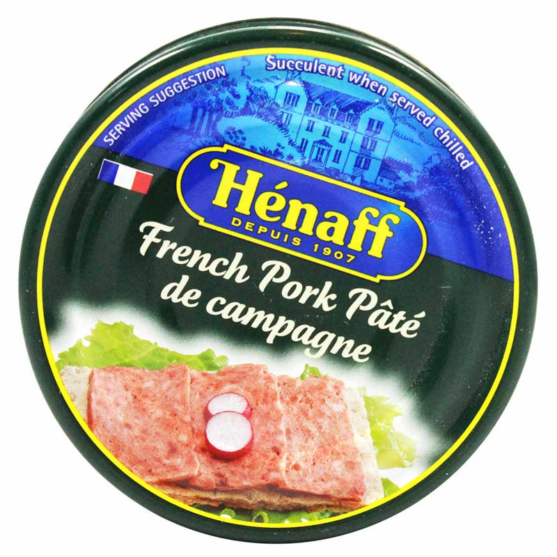 Henaff French Pork Pate De Campagne 4.5 oz (130 g)