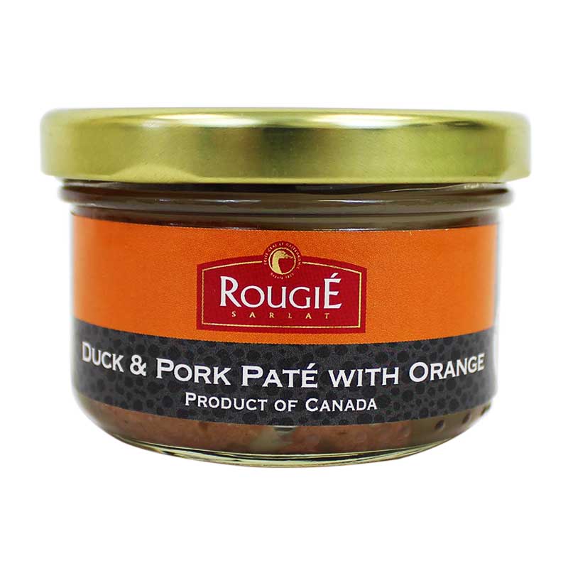 Rougie Duck and Pork Pate with Orange 2.8 oz