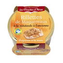 Mouettes d'Arvor Mackerel Rillettes with Grain Mustard, 4.4 oz (125 g)