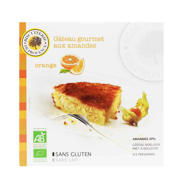 Biscuiterie de Provence Organic Orange Almond Cake, 8 oz (225 g)