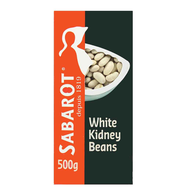 Sabarot White Kidney Beans, lingots, 17.6 oz (500 g)