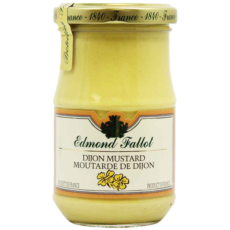 Edmond Fallot Dijon Mustard from France, 7.4 oz (210g)