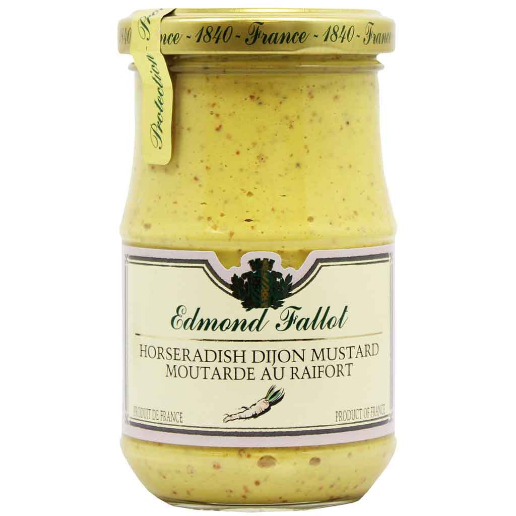 Edmond Fallot Horseradish Dijon Mustard 7.4 oz (210g)