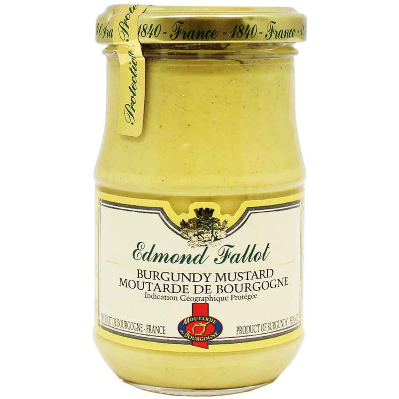 Edmond Fallot Burgundy Mustard from France, 7.4 oz. (210 g)