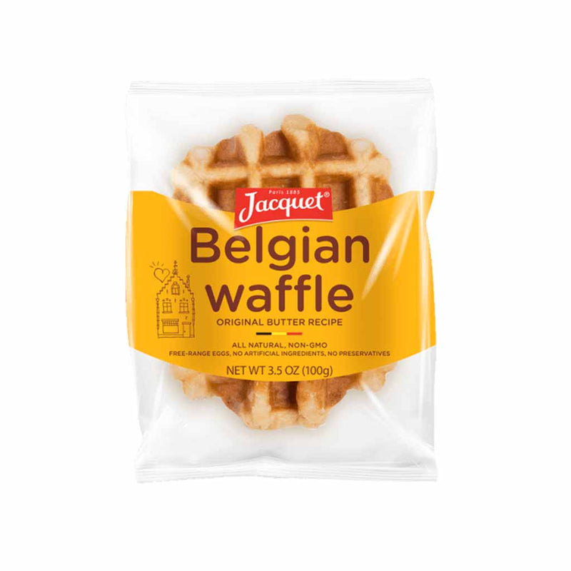 Imported Belgian Waffle by Jacquet, 3.5 oz (100g)