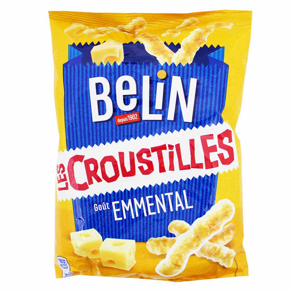 Belin Croustilles Emmental French Cheese Snack 3.1 oz. (90g)