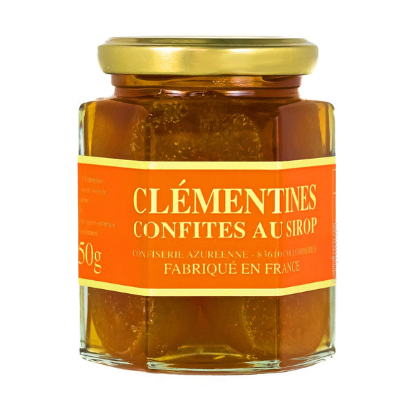 Corsiglia Candied Clementine Halves in Syrup, 5.2 oz (150 g)