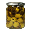 Arnaud Green Olives with Provence Herbs, 9.2 oz (260g)