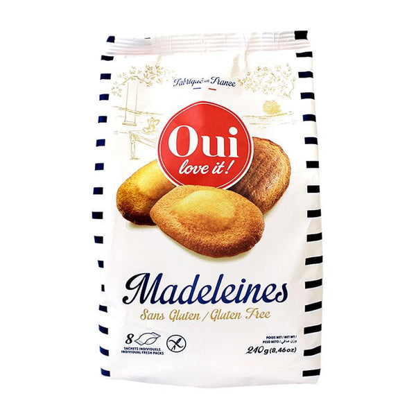 Oui Love It Gluten-Free Classic Madeleines, 8.4 oz (240 g)