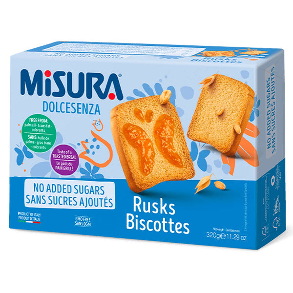 Misura No Sugar Added Rusks, 11.3 oz (320 g)