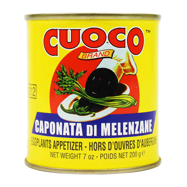 Eggplant Appetizer Sicilian Caponata by Cuoco, 7 oz (200 g)