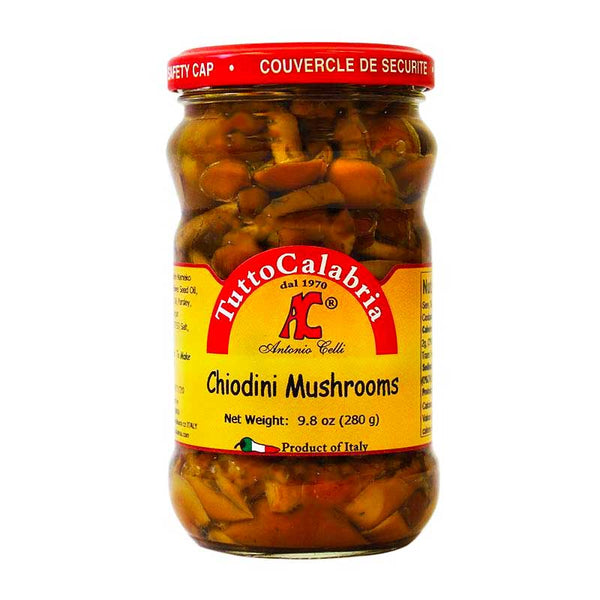 Tutto Calabria Chiodini Mushrooms in Oil, 9.8 oz (280 g)