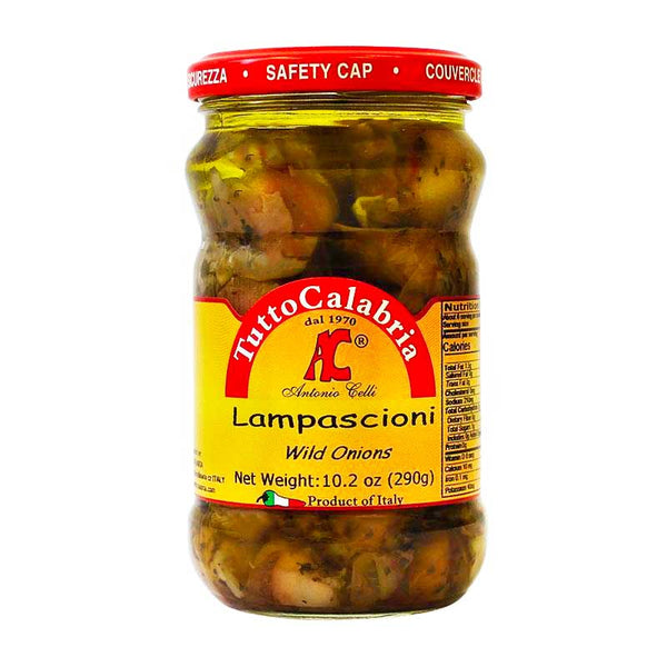 Tutto Calabria Lampascioni Wild Onions in Oil, 10.2 oz (290 g)