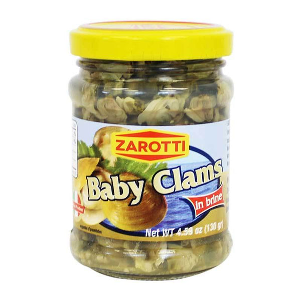 Zarotti Baby Clams, 4.59 oz (130g)