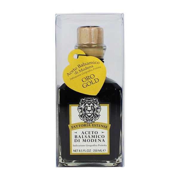 Fattoria Estense 12 Yr Balsamic Vinegar of Modena IGP, Gold Label, 8.5 fl oz (250 ml)