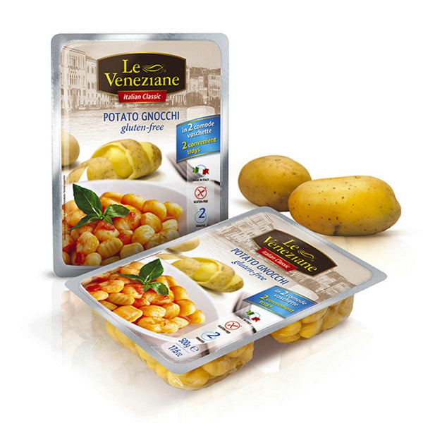 Le Veneziane Gluten Free Pasta Potato Gnocchi, 17.5 oz (500 g)