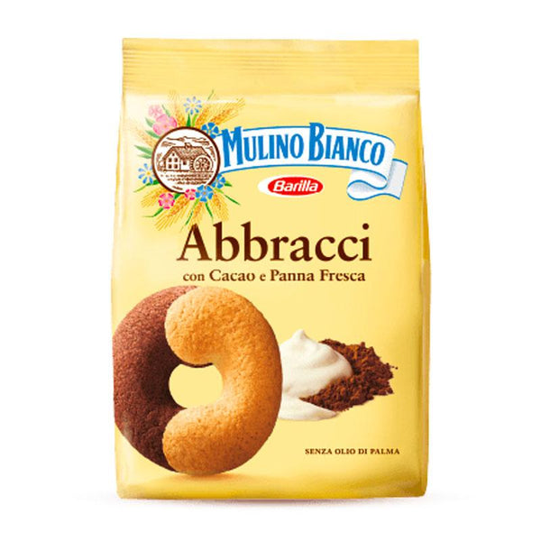Mulino Bianco Abbracci Cookies Family Size, 24.7 oz (700g)