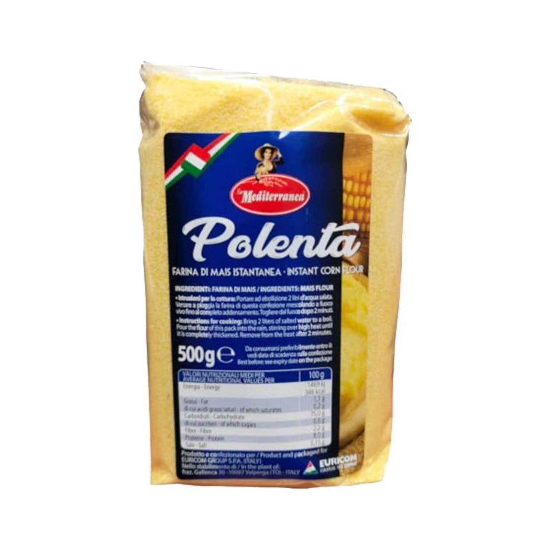 Instant Polenta by La Mediterranea, 1.1 lb (500.0 g)
