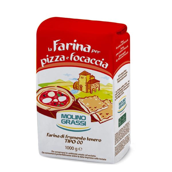 Molino Grassi All Purpose Italian 00 Flour, 2.2 lb (1 kg)