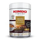 Kimbo Aroma Gold 100% Arabica Ground Coffee, 8.8 oz (250 g)