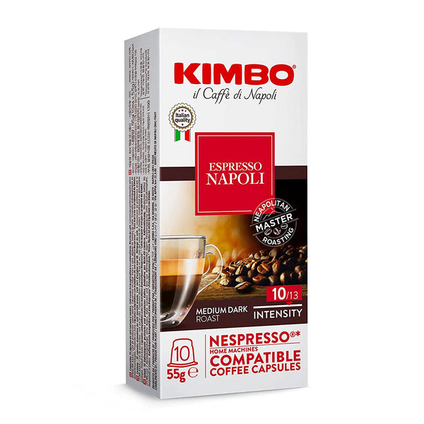 Kimbo Napoli Nespresso Coffee Capsules, 1.94 oz (55 g)