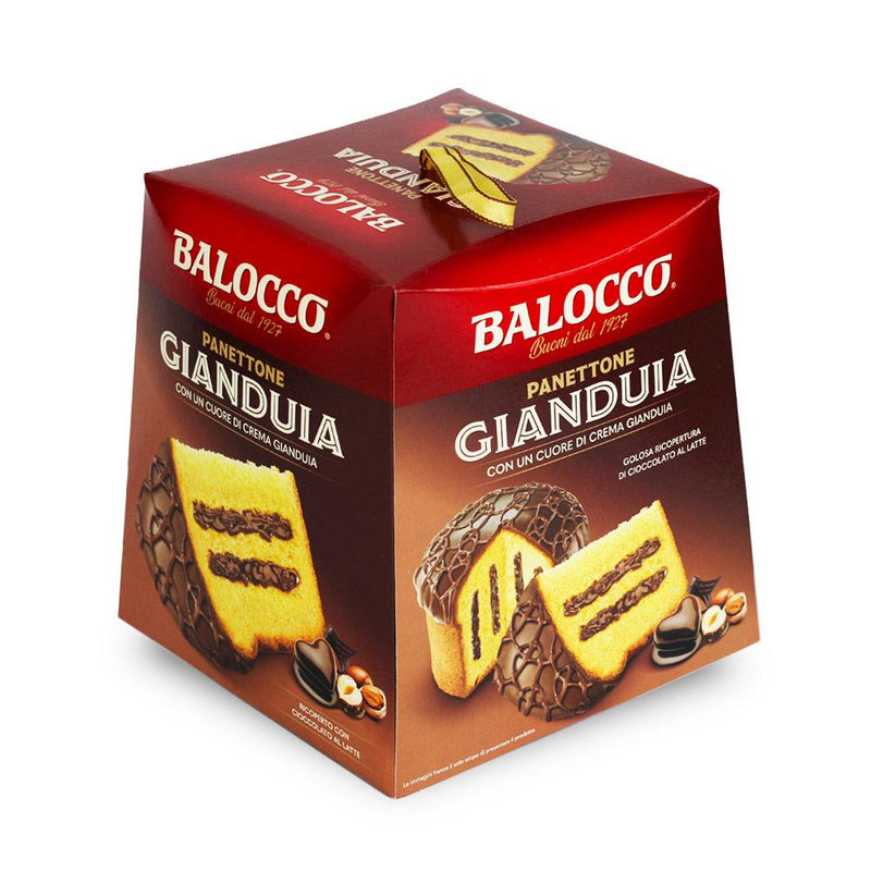 Balocco Panettone with Gianduja Chocolate, 1.8 lb (800 g)