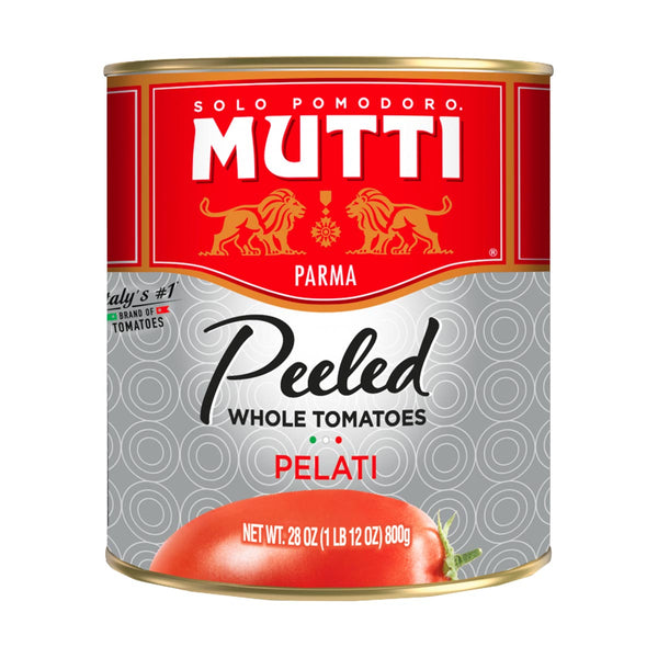 Mutti Whole Peeled Tomatoes, 1.8 lb (800 g)