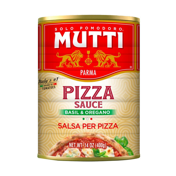 Mutti Pizza Sauce with Basil and Oregano, 14 oz (400 g)