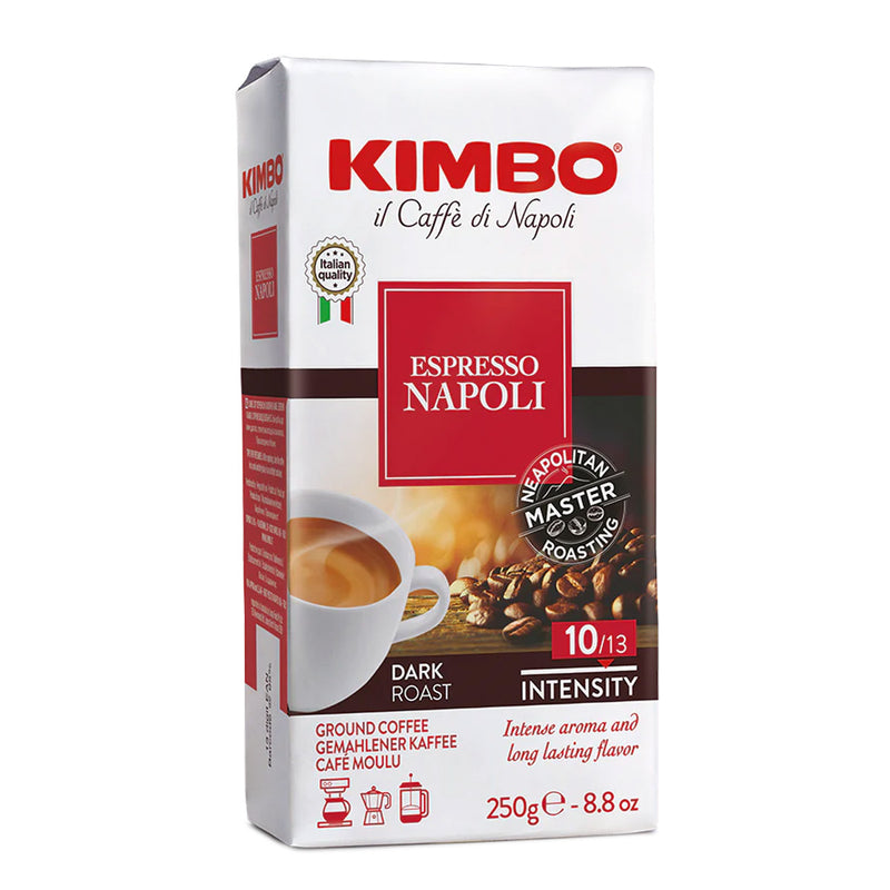 Kimbo Espresso Napoletano Ground Coffee, 8.8 oz (250 g)