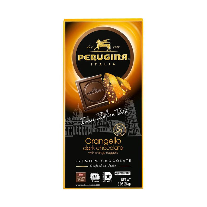 Perugina Orangello Dark Chocolate Bar, 3 oz (86 g)