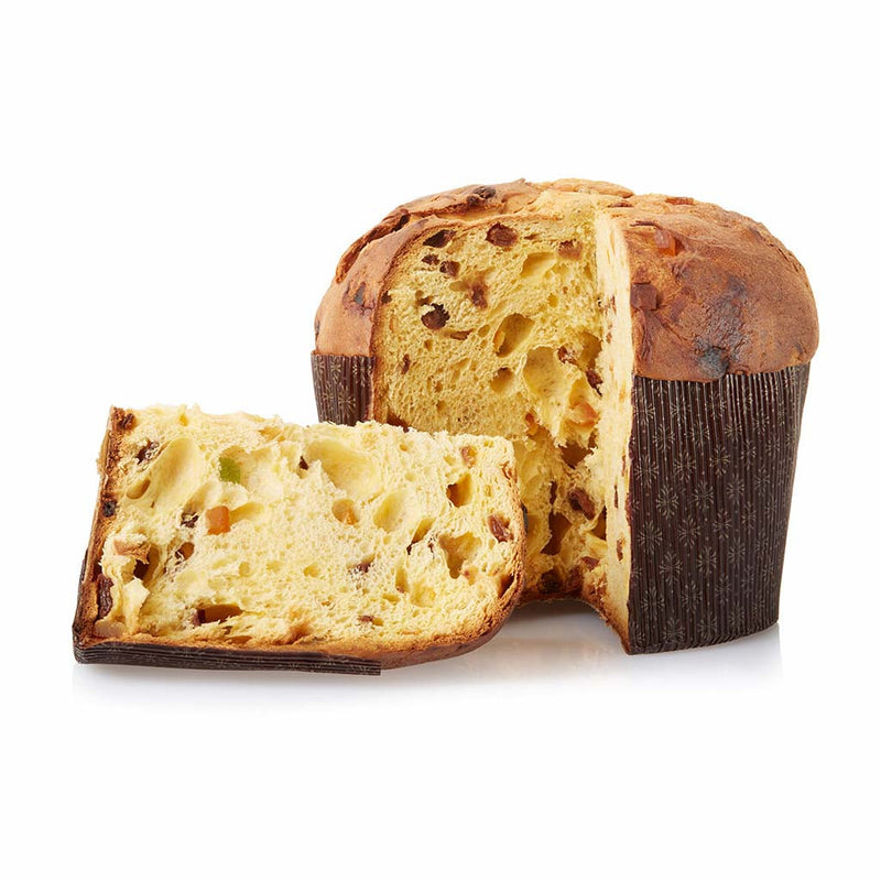Tre Marie Milanese Panettone with Candied Fruits, 2.2 lbs (1 kg)