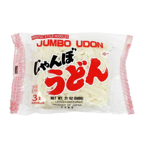 3-Pack Thick Udon Noodles from Japan, 21 oz (600g)