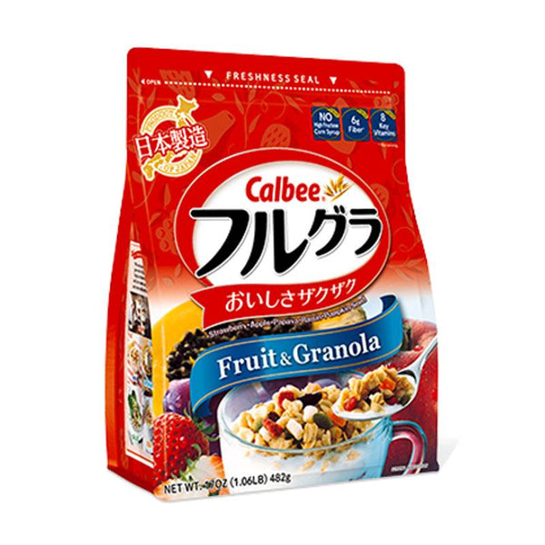 Japanese Fruit Granola Cereal by Menraku, 17 oz. (482g)