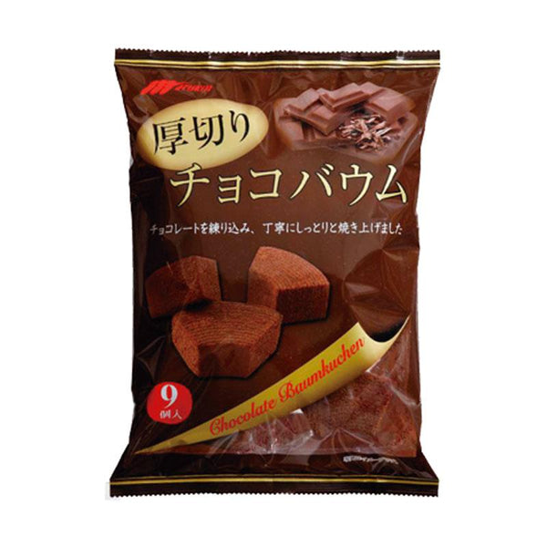 Japanese Chocolate Baumkuchen by Marukin, 8.1 oz. (230g)