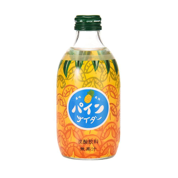Tomomasu Japanese Soda Pineapple Cider, 10 oz. (300ml)