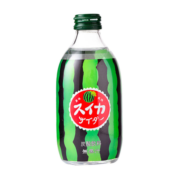 Tomomasu Japanese Soda Watermelon Cider, 10 oz. (300ml)
