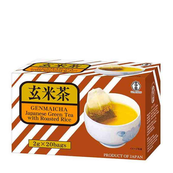 Japanese Roasted Rice Tea Genmaicha by Ujinotsuyu, 1.4 oz (40g)