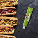 Lowensenf Mild Medium Hot Mustard Tube, 3.3 fl oz (100 ml)