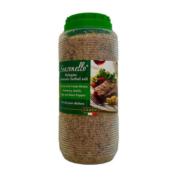 Seasonello Bologna Aromatic Herbal Sea Salt, 35.27 oz (1 kg)