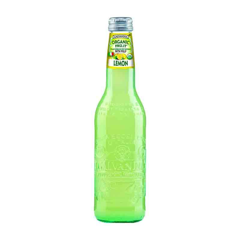 Galvanina Lemon Soda, 12 fl oz (355 mL)