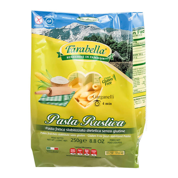Farabella Organic Gluten Free Garganelli Pasta, 8.8 oz (250 g)