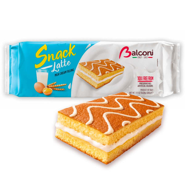 Balconi Snack Al Latte Cakes, 9.9 oz (280 g)